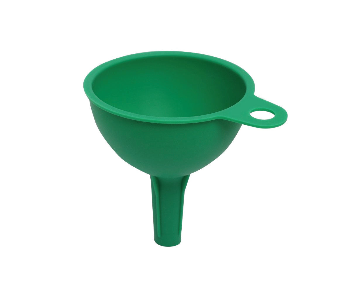 0722 Silicone Funnel For Pouring Oil, Sauce, Water, Juice And Small Food-Grains DeoDap