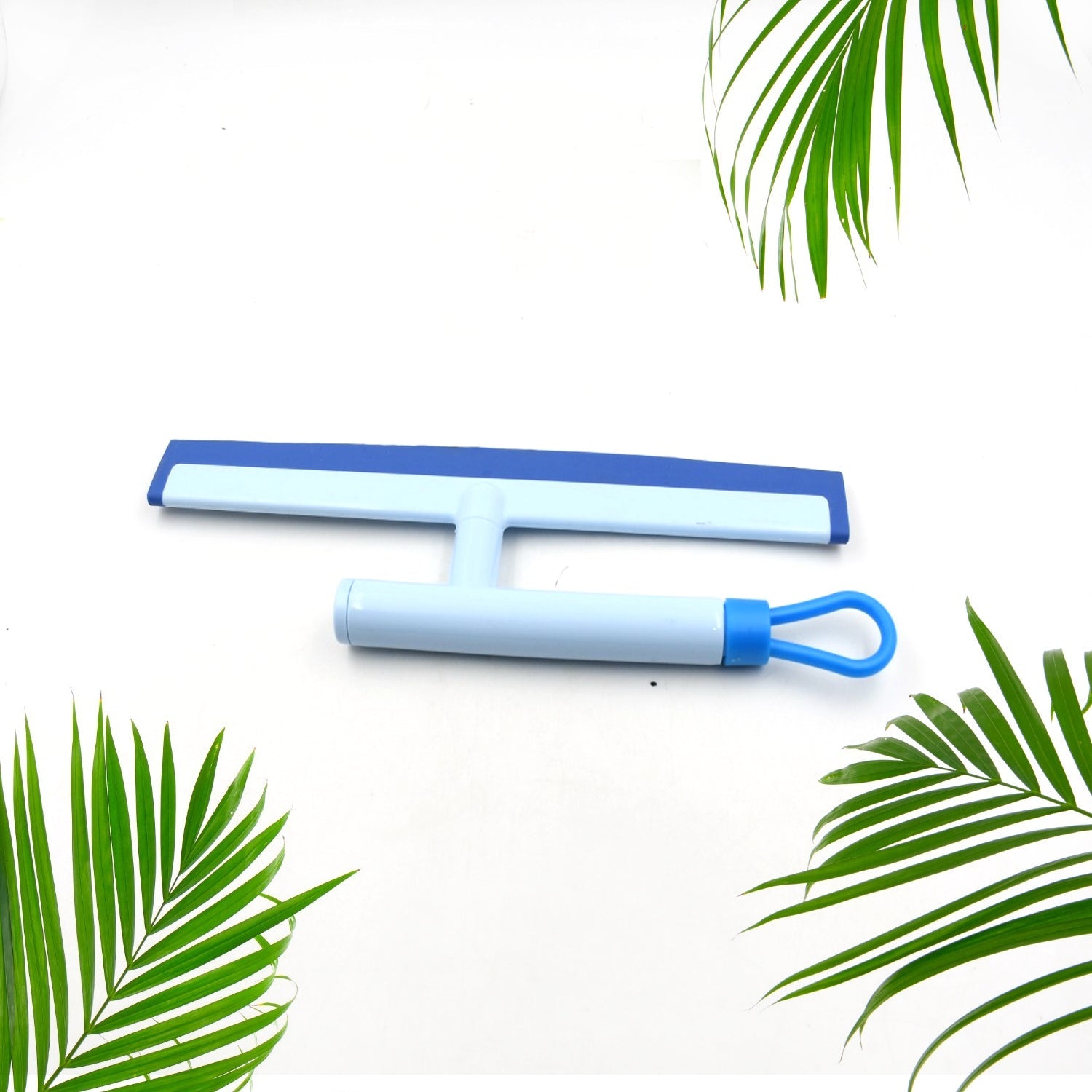 7996 Glass Cleaning Wiper Window Cleaner, for Bathroom, Windows, and Car Glass, Window  Mirror Scraper Brush with Soft Rubber