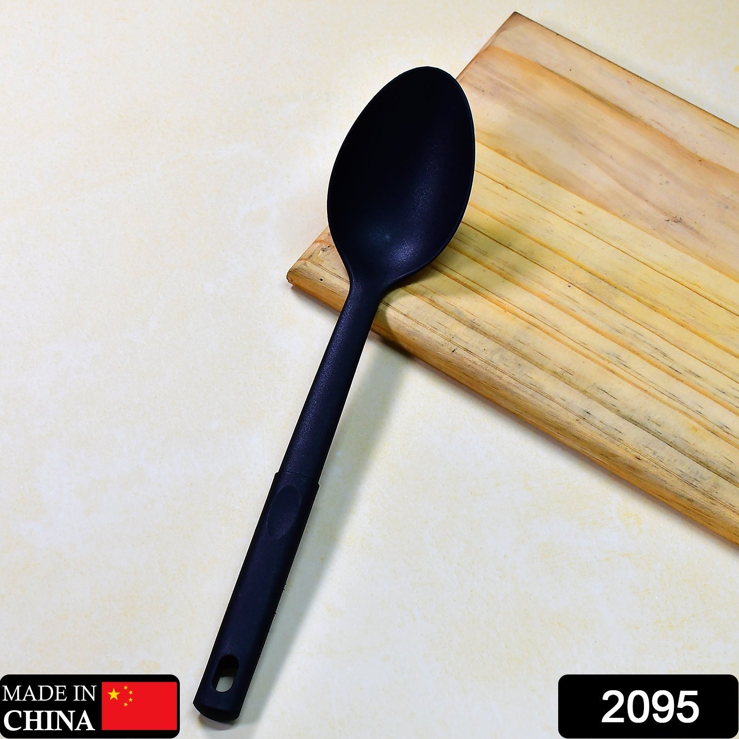 2095 Nylon Basting Spoon Black (31Cm) DeoDap