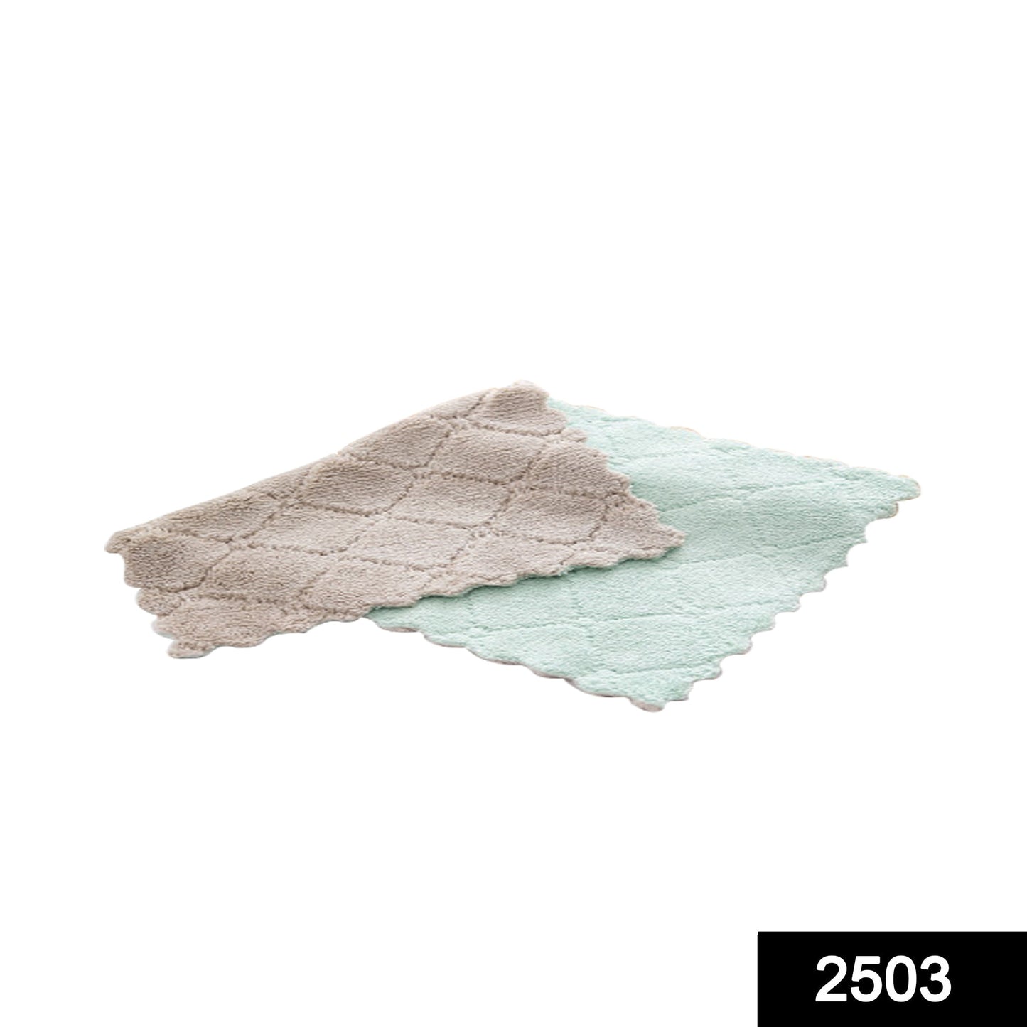 2503 Multi -Purpose Wash Towel for Kitchen DeoDap
