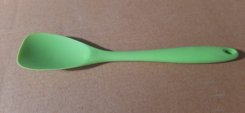 2866 Silicone Spoonula, Spatula Spoon, High Heat Resistant, Non Stick Rubber Utensil DeoDap