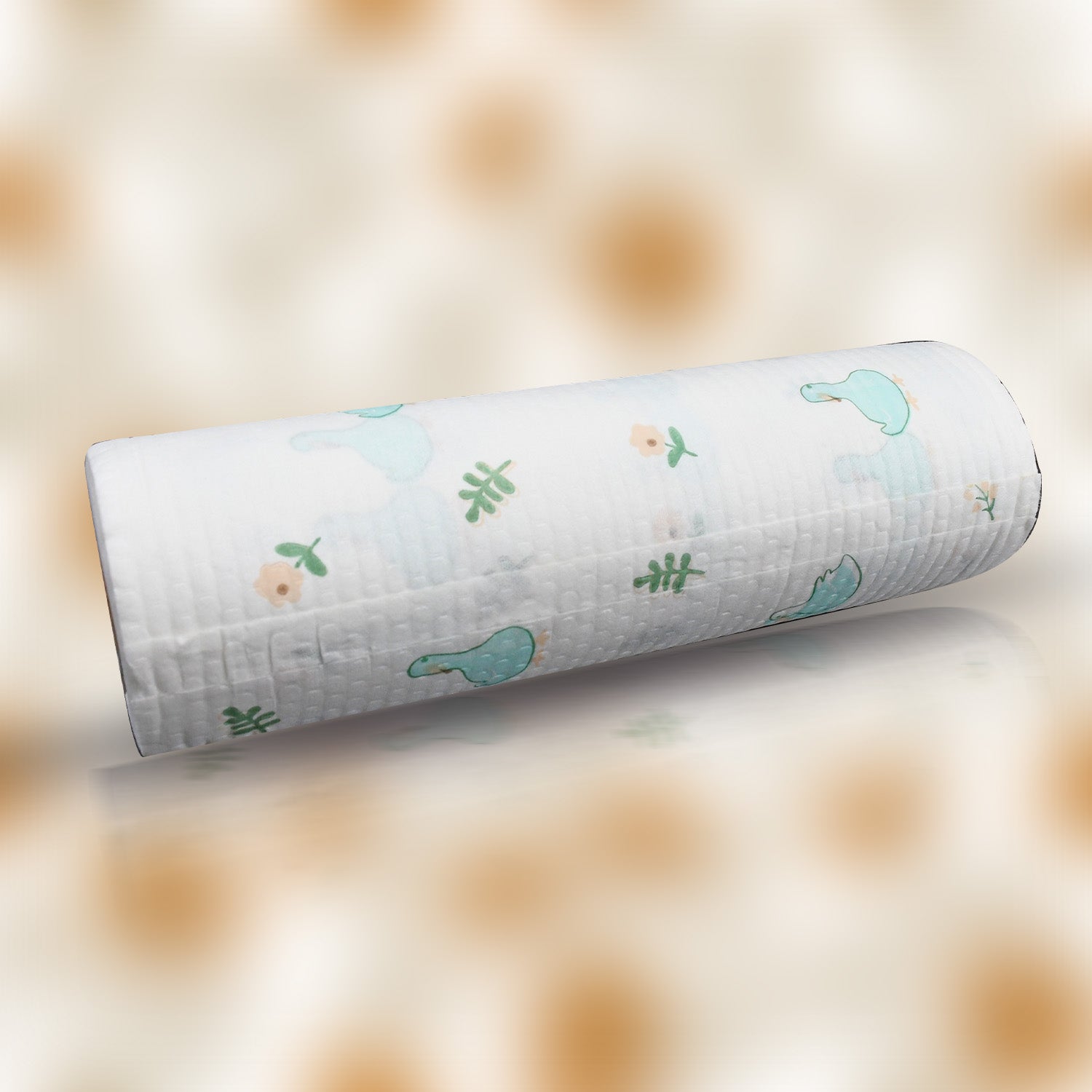 1605  Non Woven Reusable and Washable Kitchen Printed Tissue Roll Non-stick Oil Absorbing Paper Roll Kitchen Special Paper Towel Wipe Paper Dish Cloth Cleaning Cloth 45 sheets