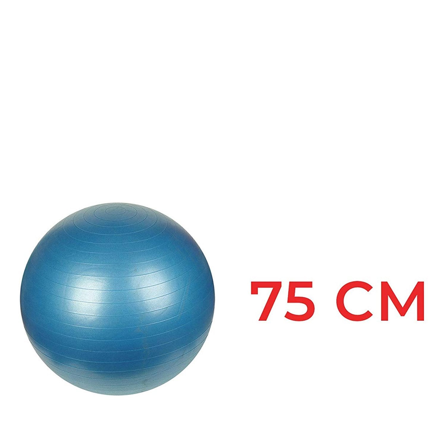 580 Anti-Burst Gym Ball with Pump (75 cm) DeoDap