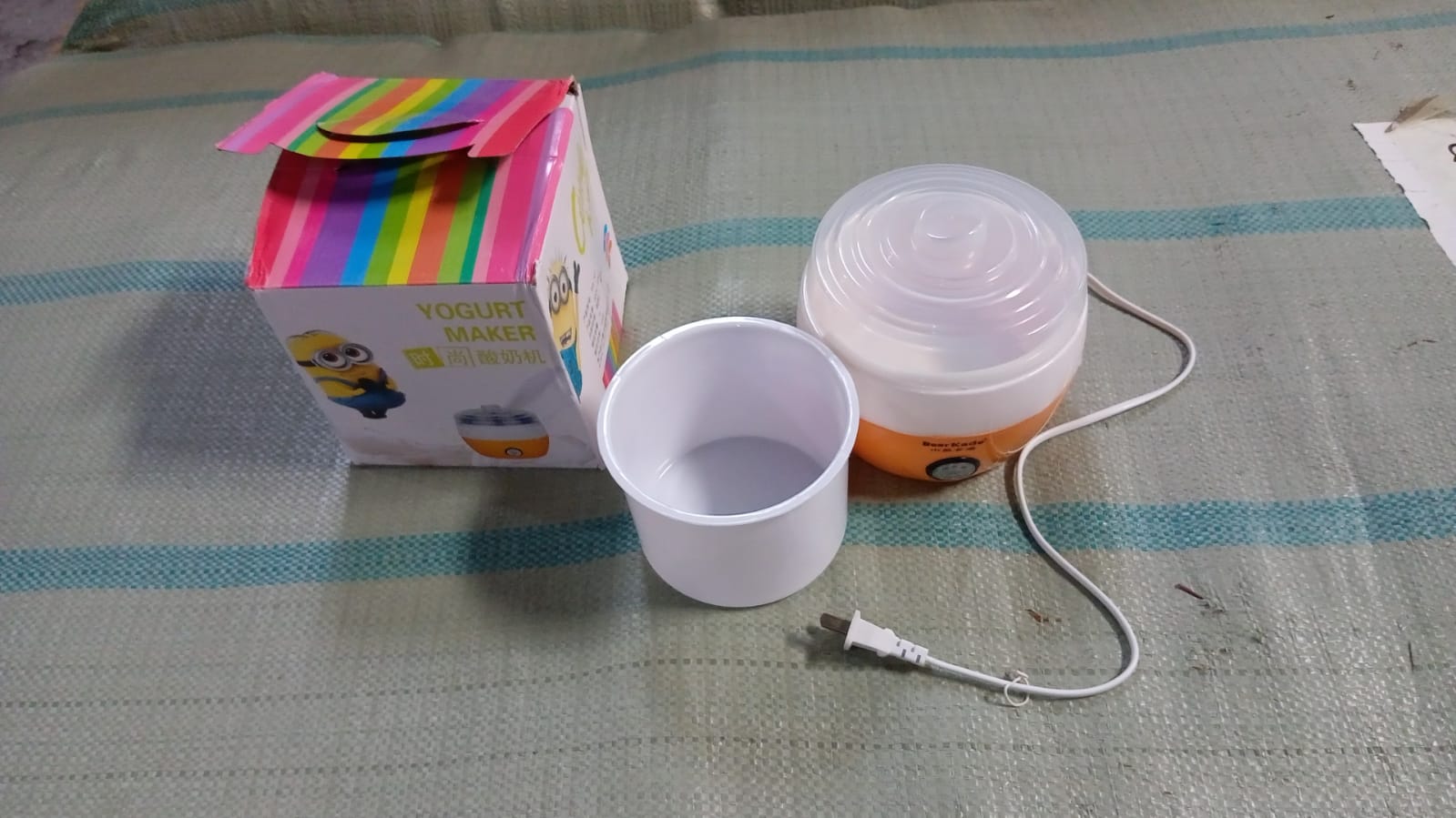 2533C Electronic Yogurt Maker, Automatic Yogurt Maker Machine 1L Yoghurt Plastic Container for Home Use