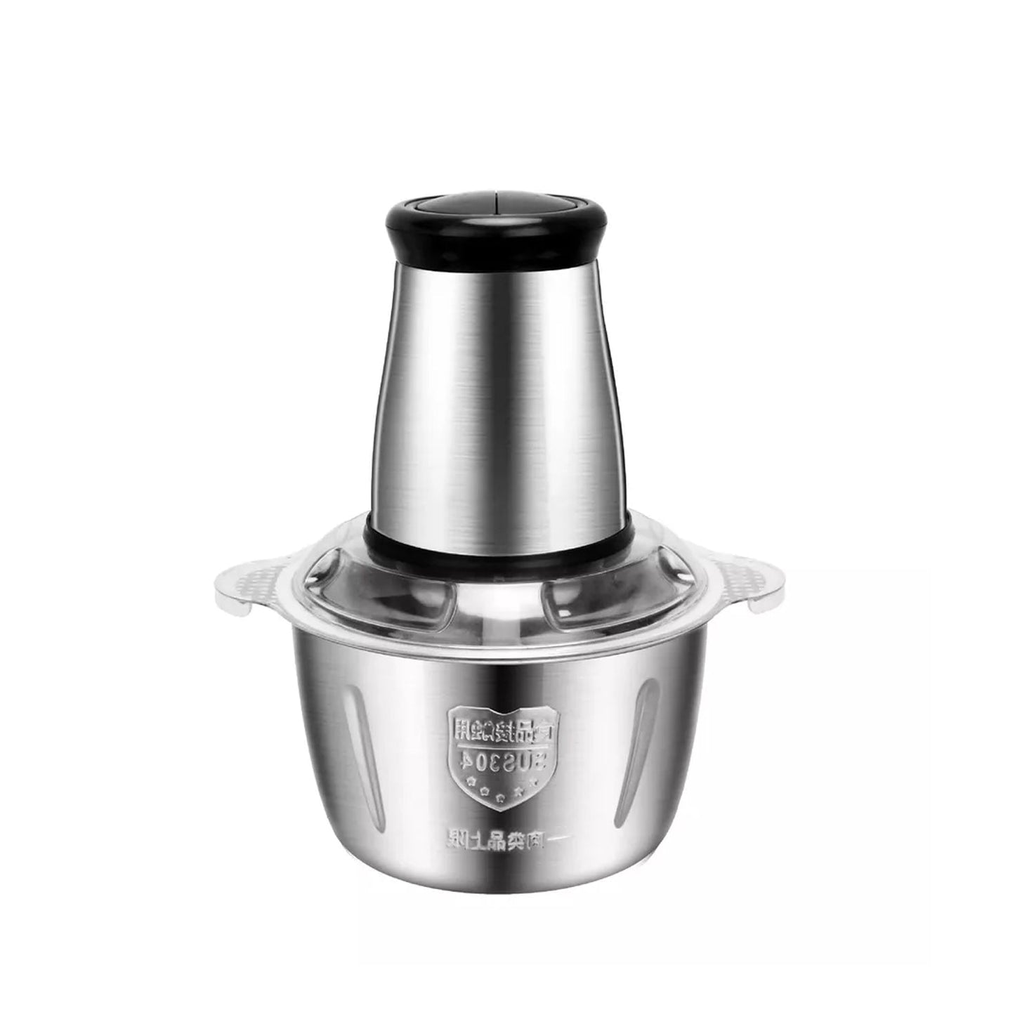 5104 3Ltr Electric Food Processor Stainless Steel Onion Cutter Multi Chopper 2 Speed Levels 5 Blades Universal Chopper for kitchen DeoDap