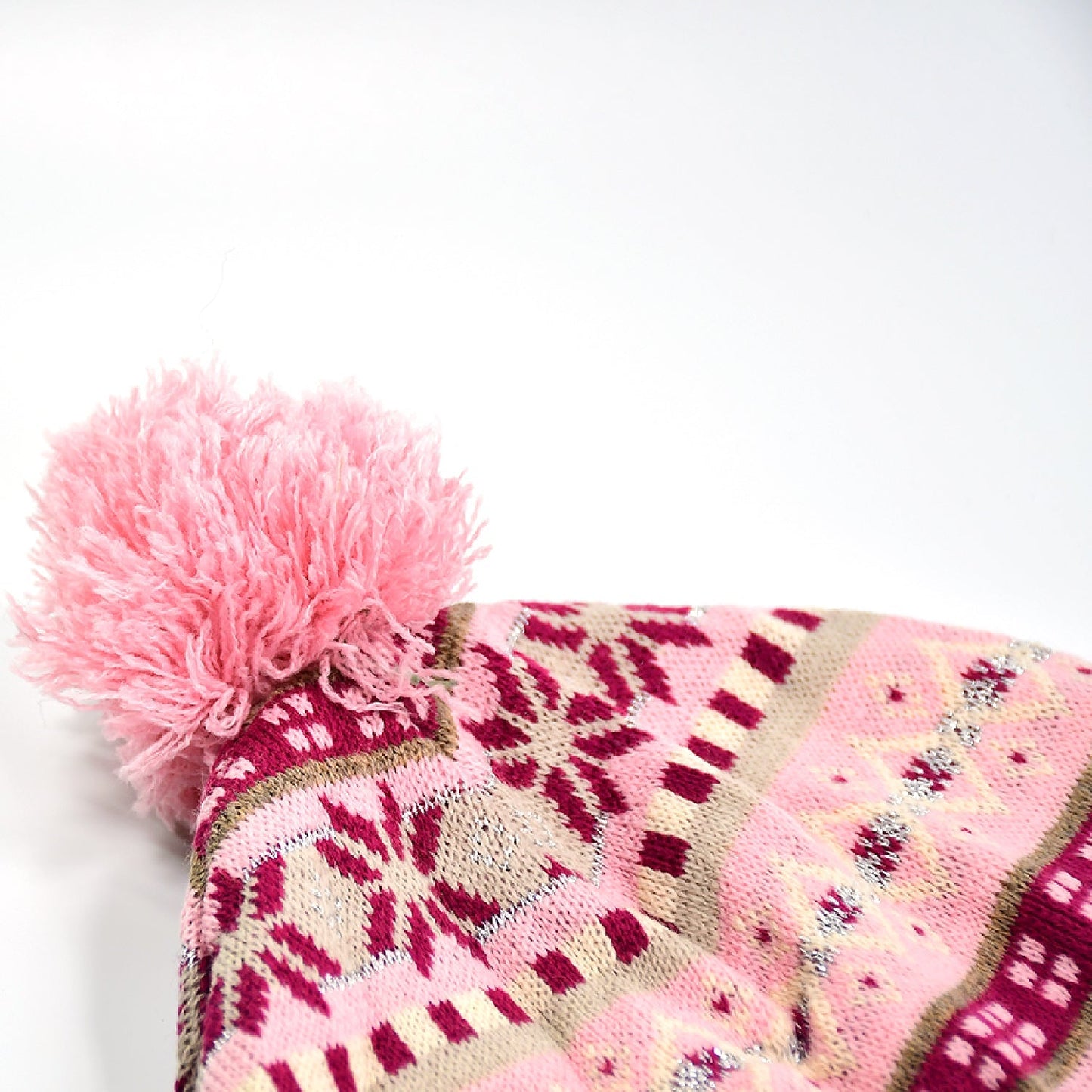6332  Toddler female Winter Warm Knit Hat Beanie Cap DeoDap