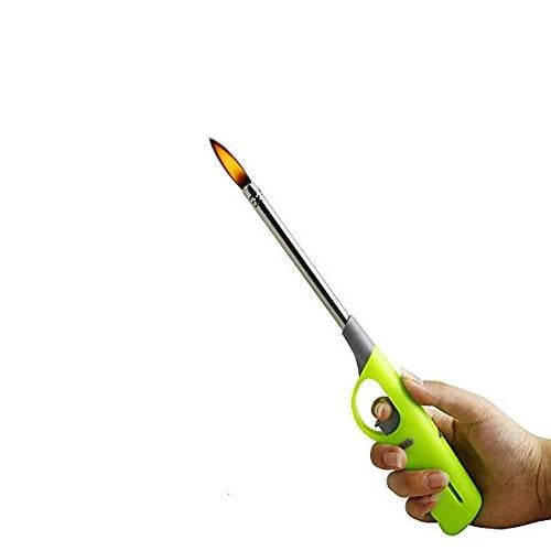 0154 Plastic Flame & Gas refillable Lighter (Multicolour) DeoDap
