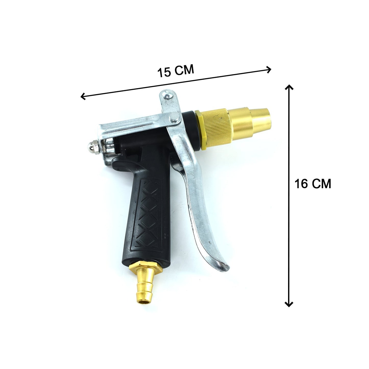 1693A Durable Gold Color Trigger Hose Nozzle Water Lever Spray