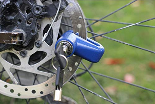 1514 Wheel Padlock Disc Lock Security for Motorcycles Scooters Bikes DeoDap