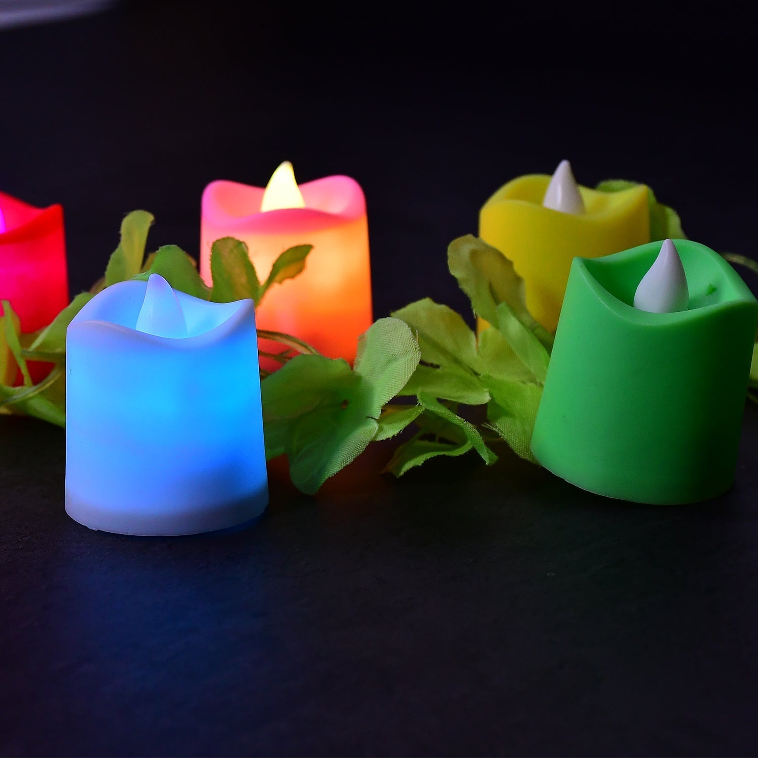 6430 1PC FESTIVAL DECORATIVE - LED TEALIGHT CANDLES | BATTERY OPERATED CANDLE IDEAL FOR PARTY. DeoDap