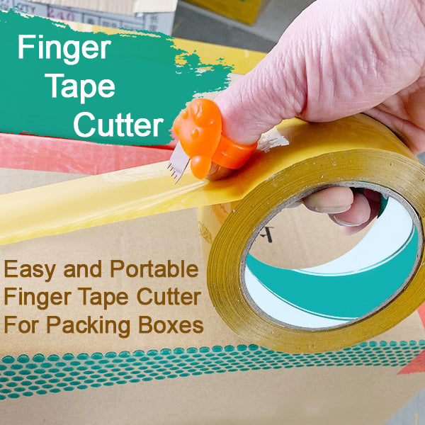 1674 Easy and Portable Finger Tape Cutter For Packing Boxes DeoDap