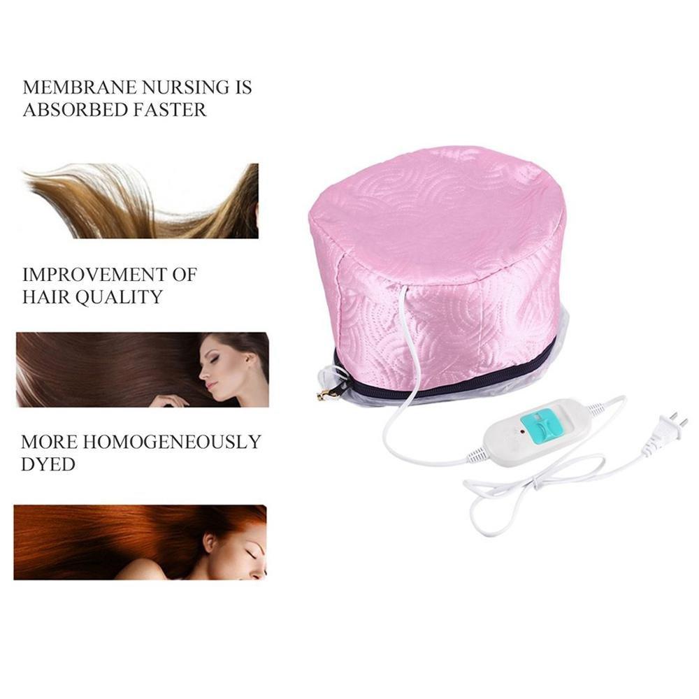 352 Thermal Head Spa Cap Treatment with Beauty Steamer Nourishing Heating Cap DeoDap