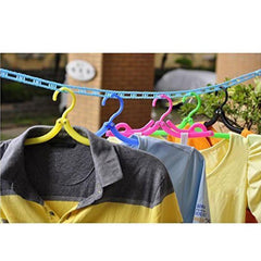 190 Clothesline Drying Nylon Rope with Hooks DeoDap