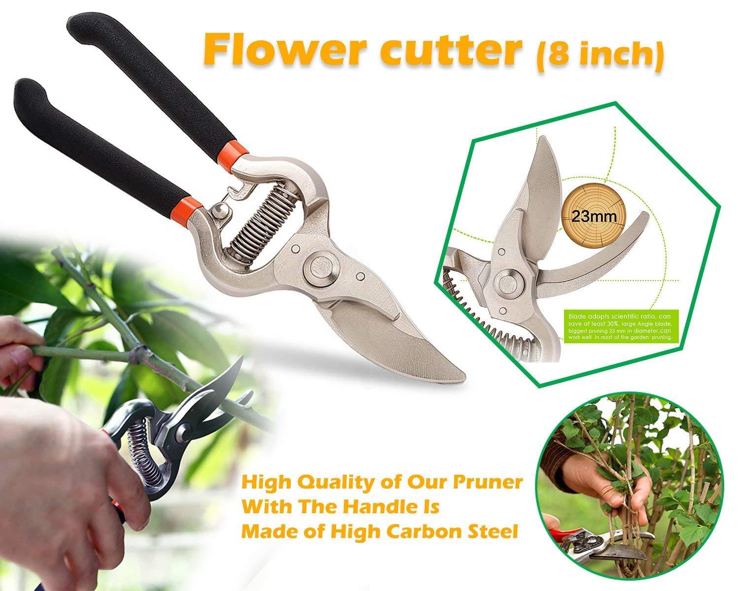 466 Garden Shears Pruners Scissor (8 inch) DeoDap