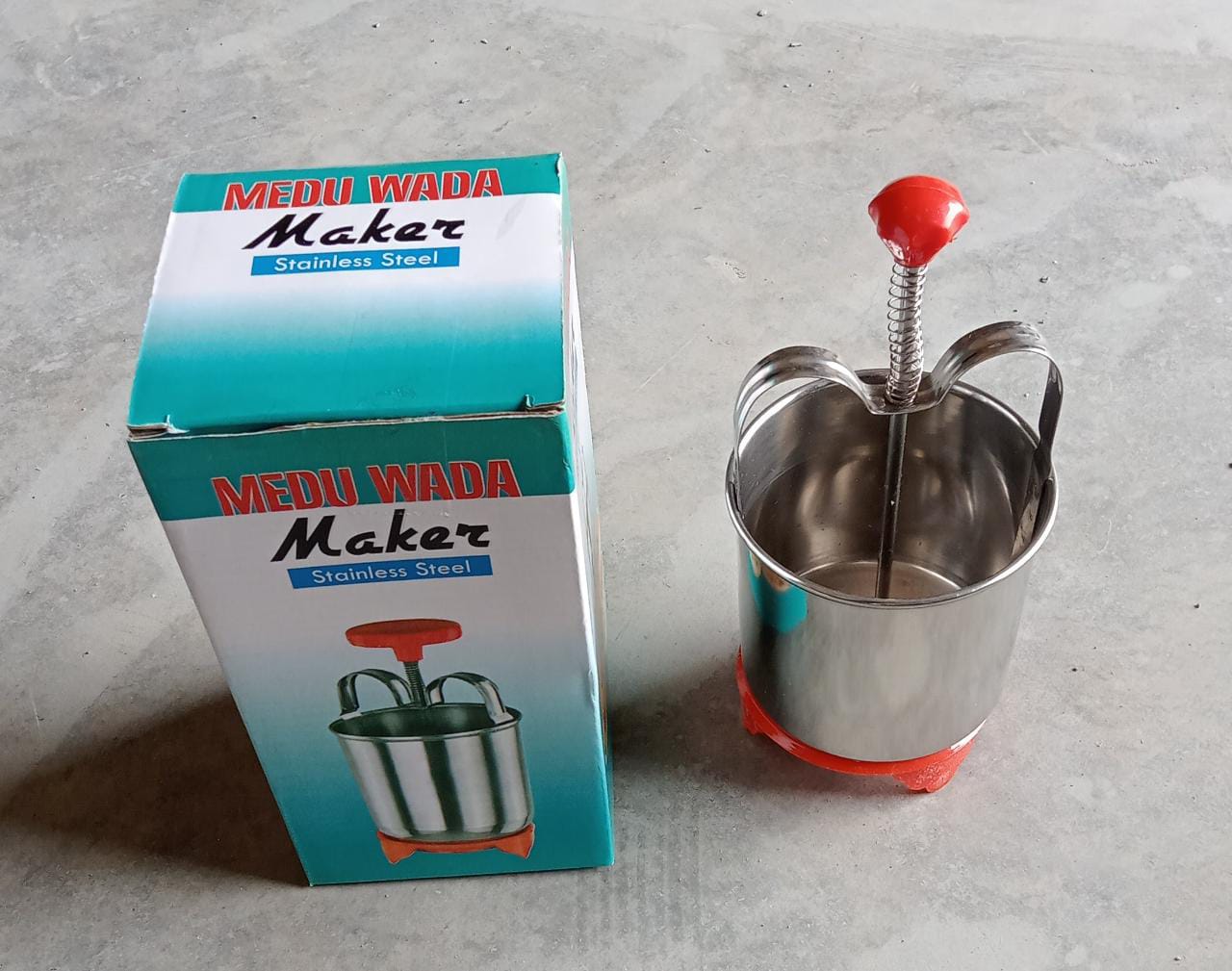 Kitchen Appliances - Medu Wada Vada Donut Maker Dispenser, Meduwada Stainless Steel MENDUVADA