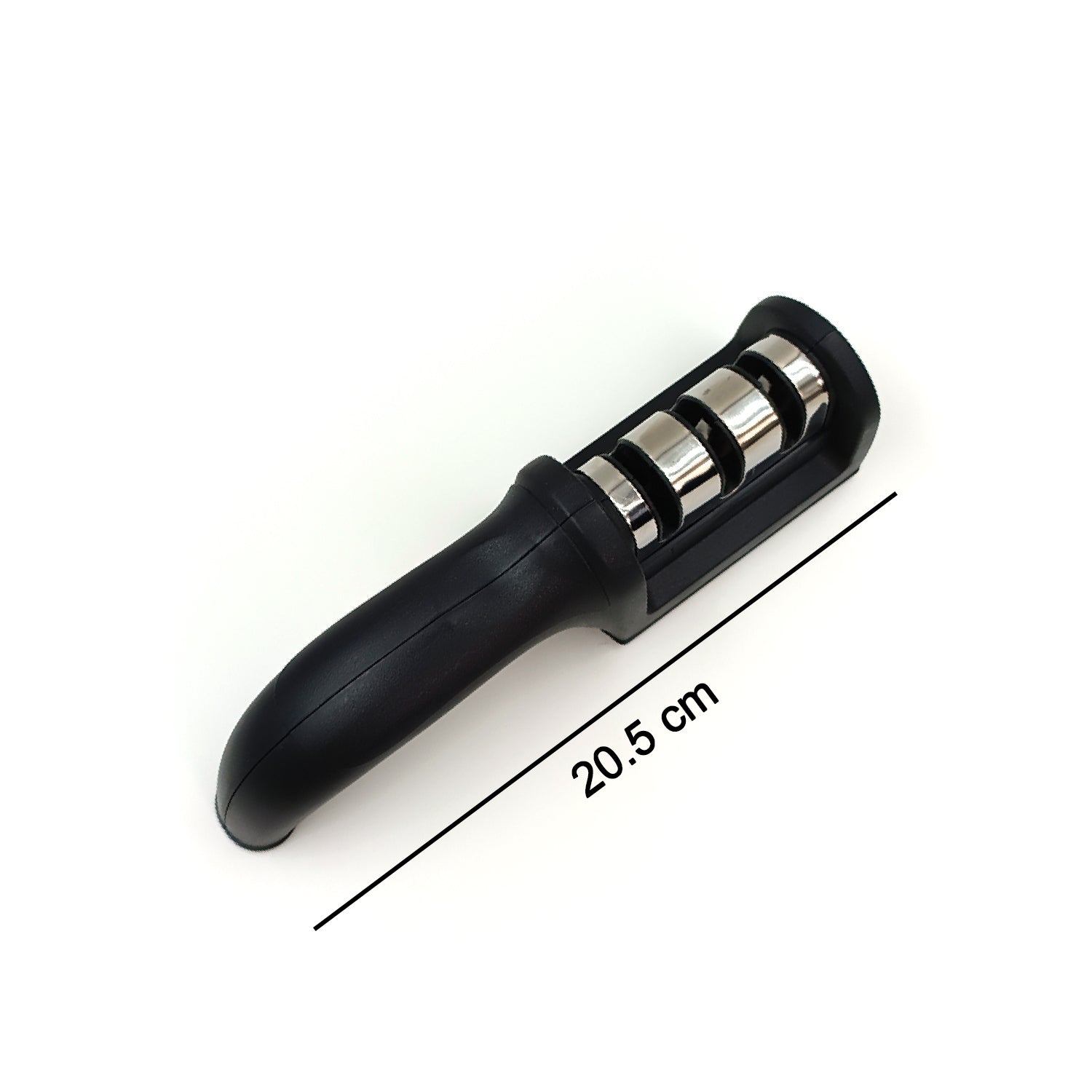 2306 Manual Knife Sharpener 3 Stage Sharpening Tool for Ceramic Knife and Steel Knives DeoDap