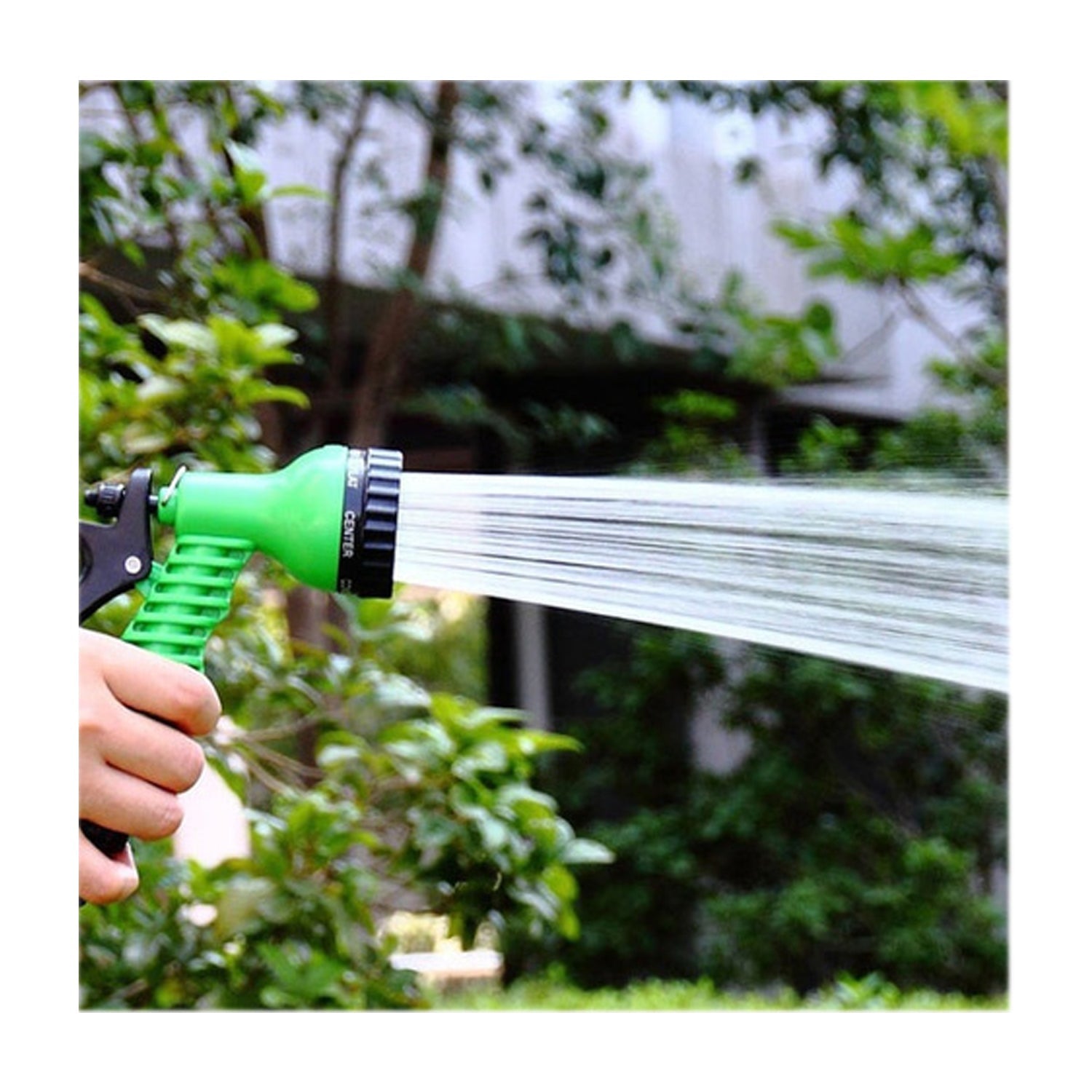 0477 Plastic Garden Hose Nozzle Water Spray Gun Connector Tap Adapter Set DeoDap