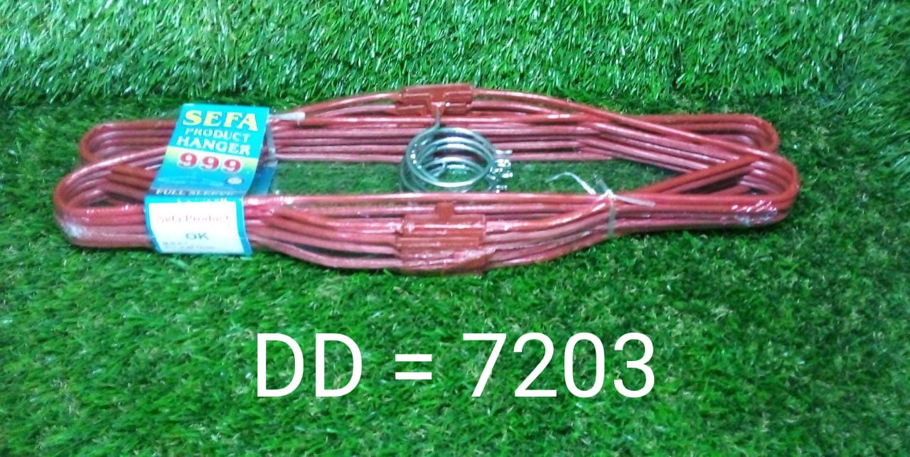 7203 Wardrobe Cloth Hanger (Pack of 10) DeoDap