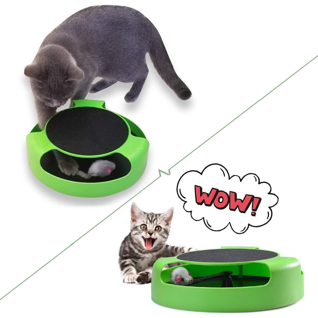 176 Cat Interactive Toy (Cat Scratching Pad) DeoDap