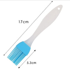 2153 Silicone Spatula and Pastry Brush Special Brush for Kitchen Use DeoDap