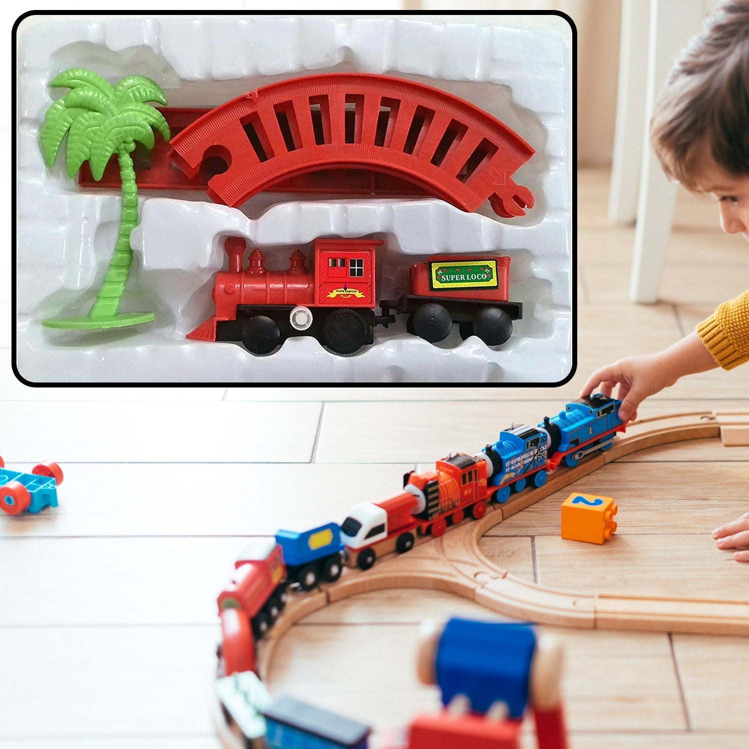 4470 World Express Mini Train Play Set for kids DeoDap