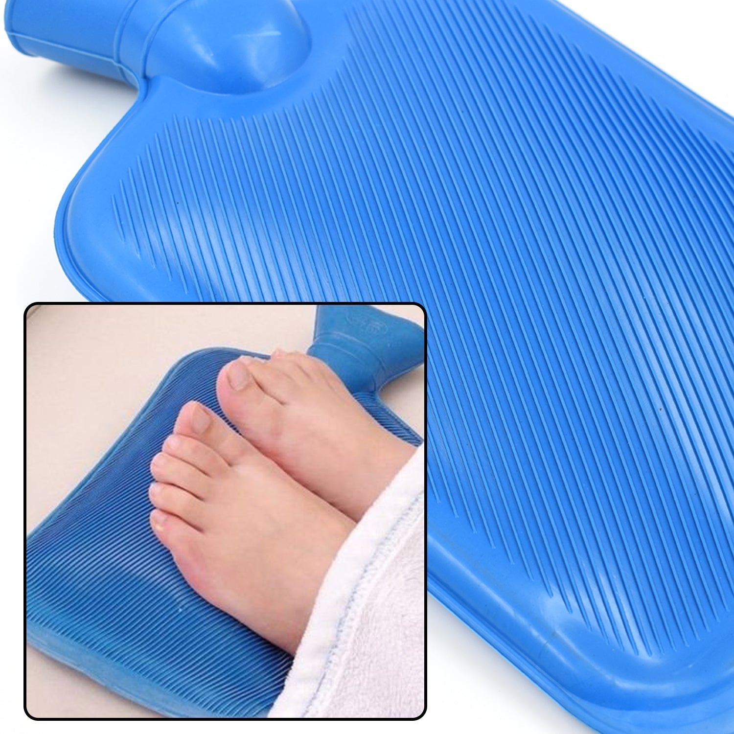 1454 Hot water Bag 2000 ML used in all kinds of household and medical purposes as a pain relief from muscle and neural problems. DeoDap