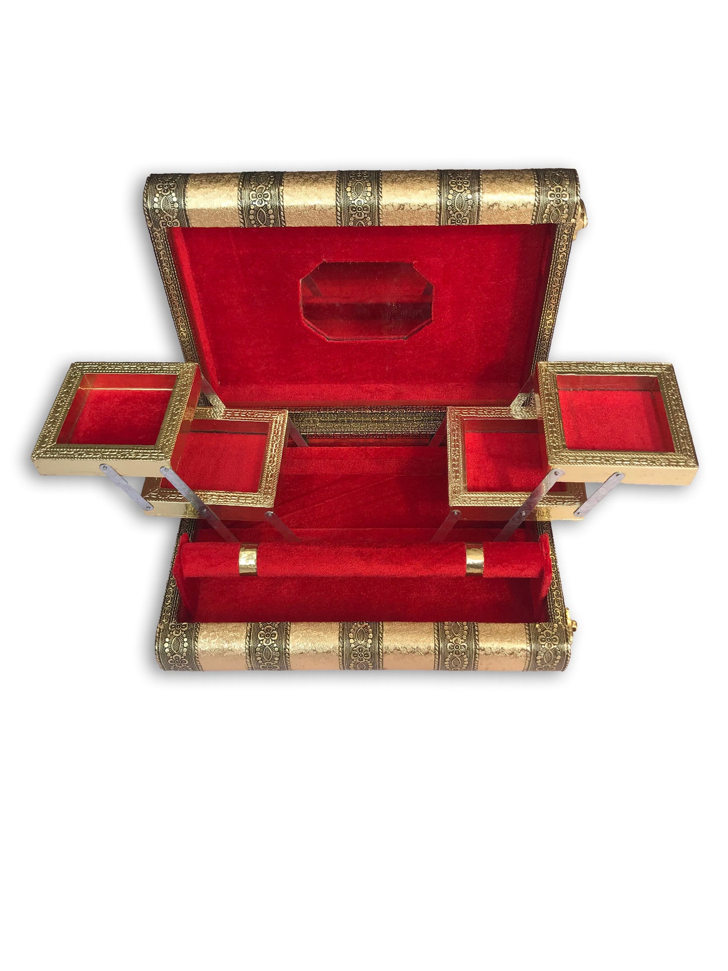 2124 Jewellery Jewel Boxes Storage Box Organizer Gift Box for Women Necklace Earring Set Bangles Churi Gift for Women DeoDap