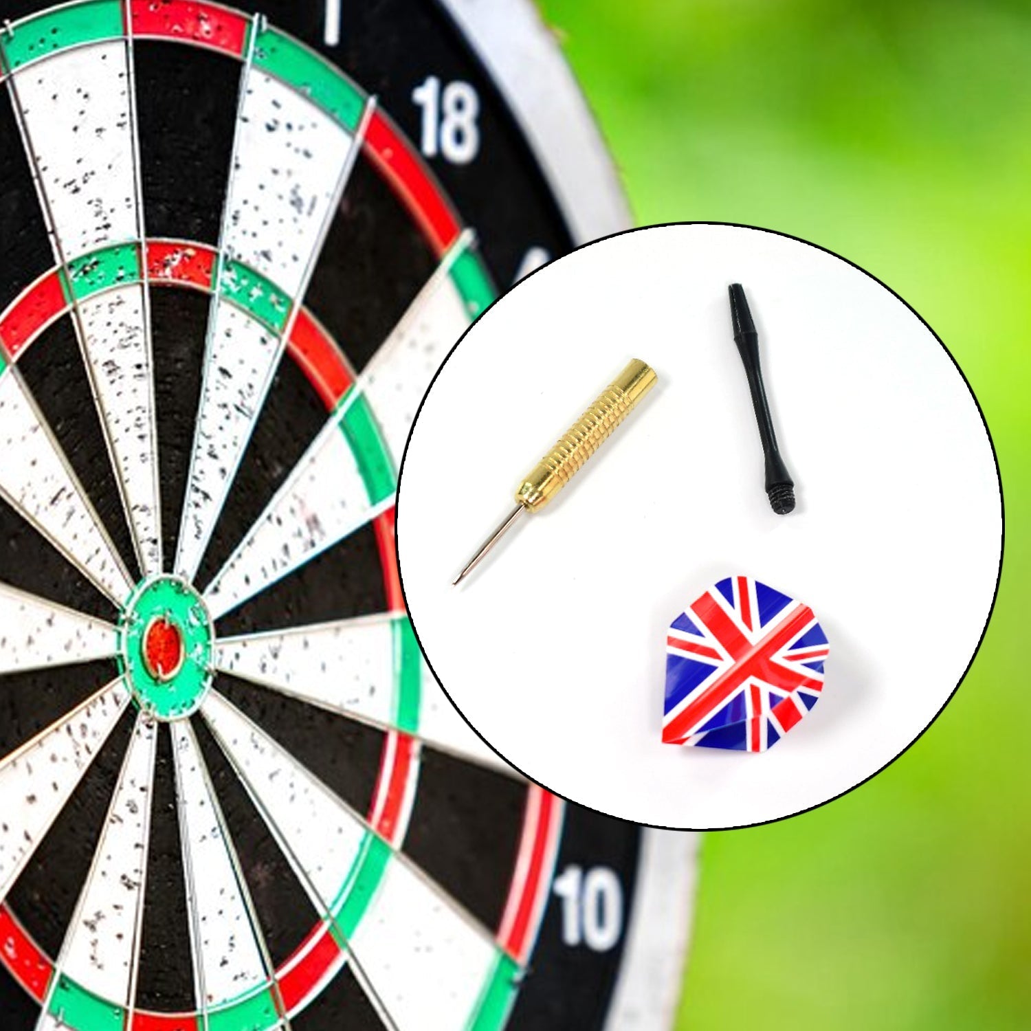 4894 Big 3pcs Dart for Dart Board for Adult Indoor and Outdoor Game for Kids with 3 Darts DeoDap