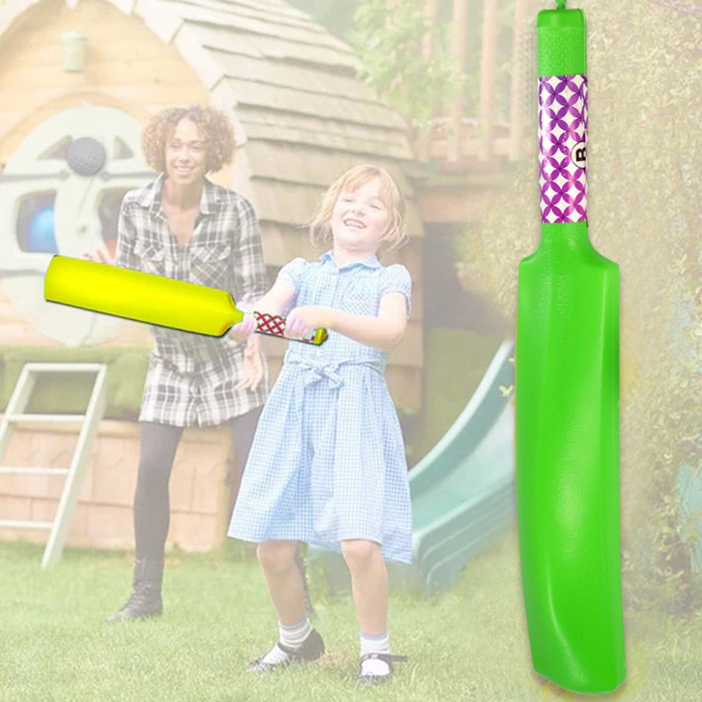 8022A Plastic Cricket Bat and Ball Toy for Kids DeoDap