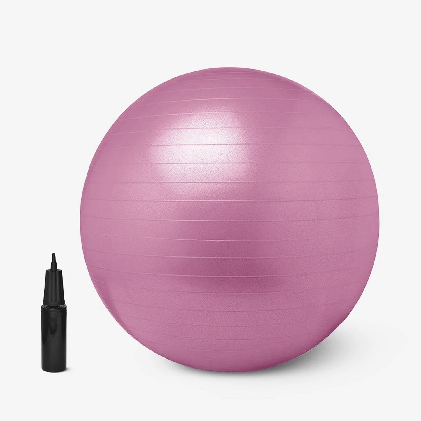 9091 Anti Burst 65 cm Exercise Ball with Inflation Pump, Non-Slip Gym Ball, for Yoga, Pilates, Core Training Exercises at Home and Gym- Suitable for Men and Women DeoDap