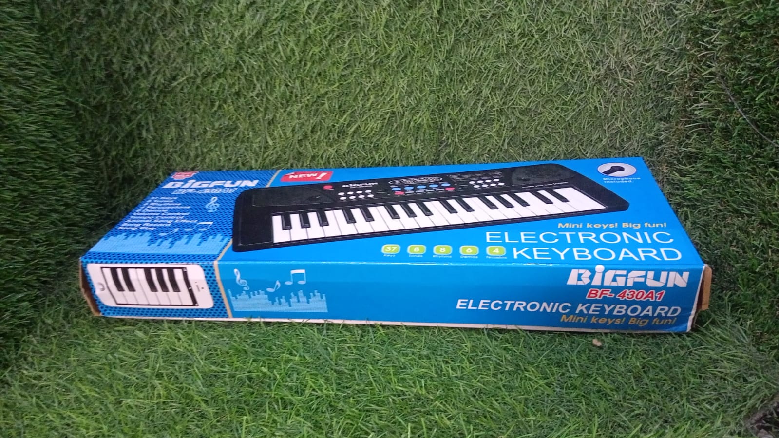 4515 Piano Musical Keyboard With Mic 37 Music Key Keyboard For Kids Toy