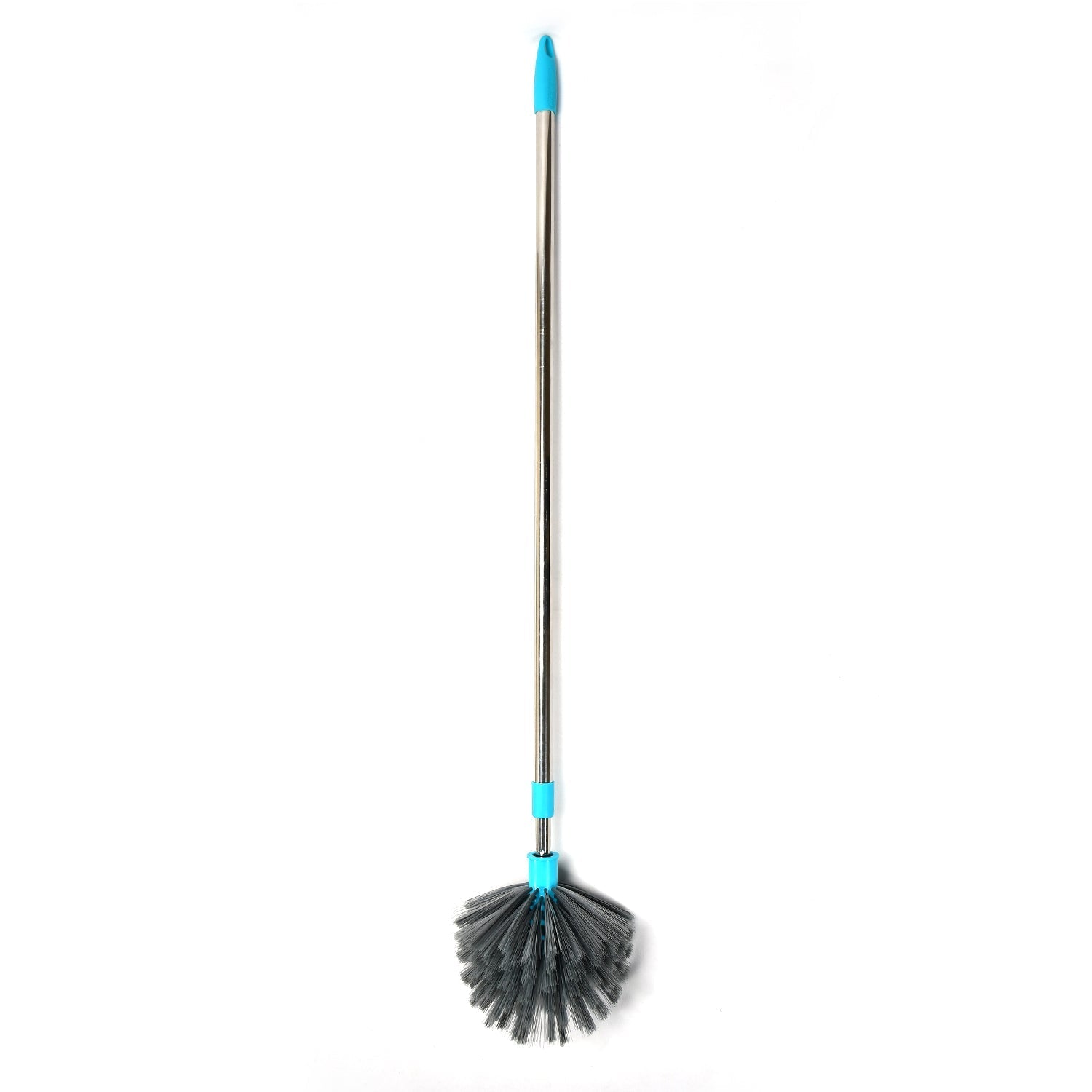 4021 Cobweb Brush With Stainless Steel Strong Long Extendable Handle for Dusting, Ceiling Cobweb Cleaning, Brush for Lights, Fans & Webs Cleaning for Home/Kitchen DeoDap