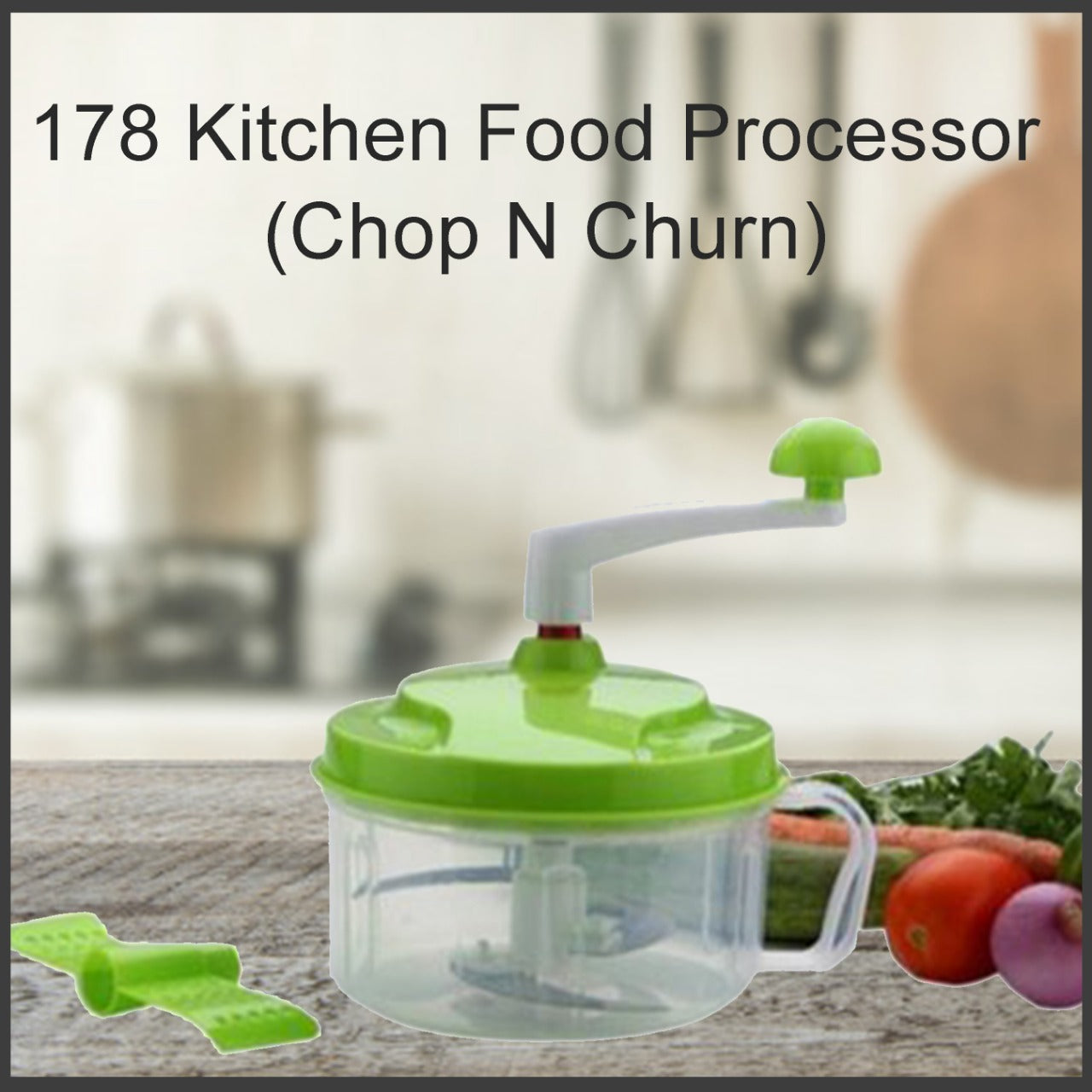 178 Kitchen Food Processor (Chop N Churn) DeoDap