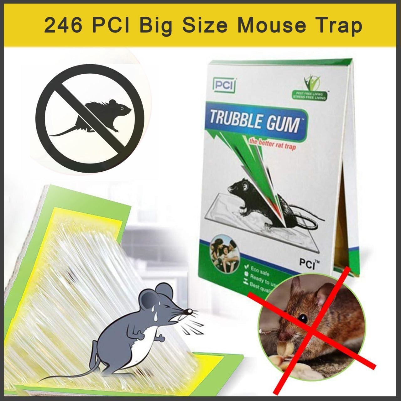 246 PCI Big Size Mouse Trap DeoDap