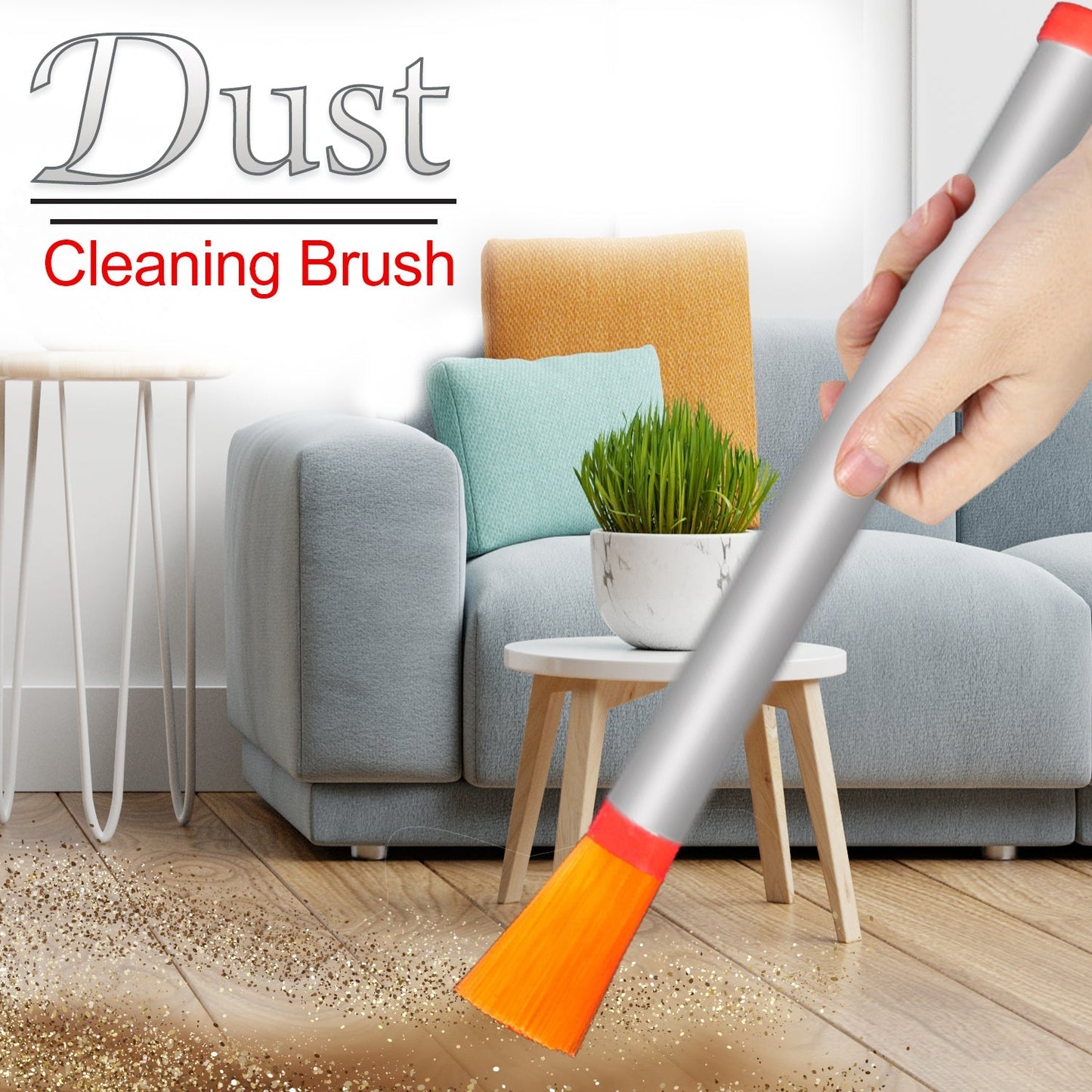 2487 Dust Cleaning Brush for Deep Cleansteel bodyperfect size DeoDap