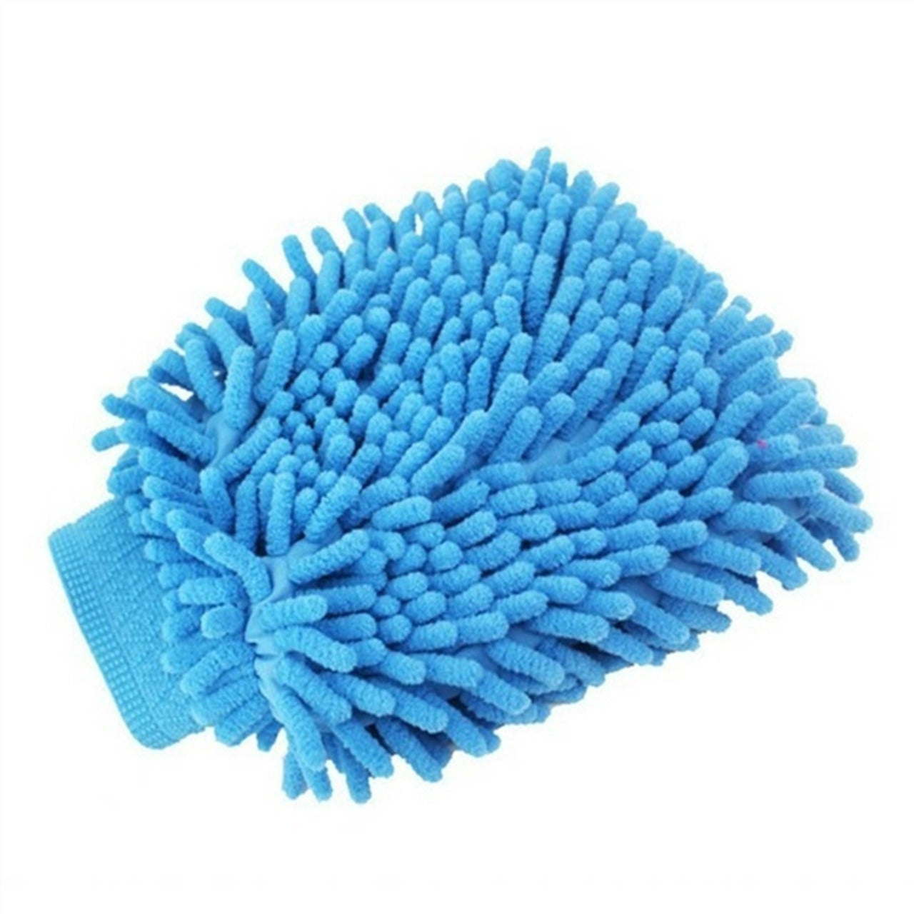 4917 Microfiber Wash and Dust Chenille Mitt Cleaning Gloves DeoDap