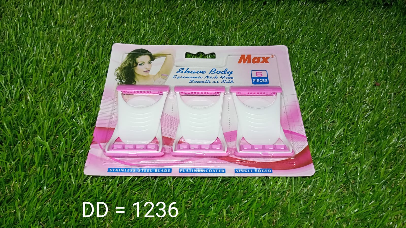 1236 Disposable Body Skin Hair Removal Razor for Women  Pack of 6 DeoDap