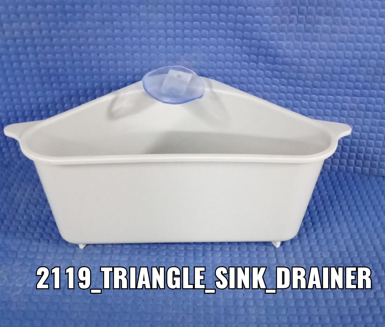 2119 Triangular Multi Functional Drainer Shelf Sink Storage Holder DeoDap