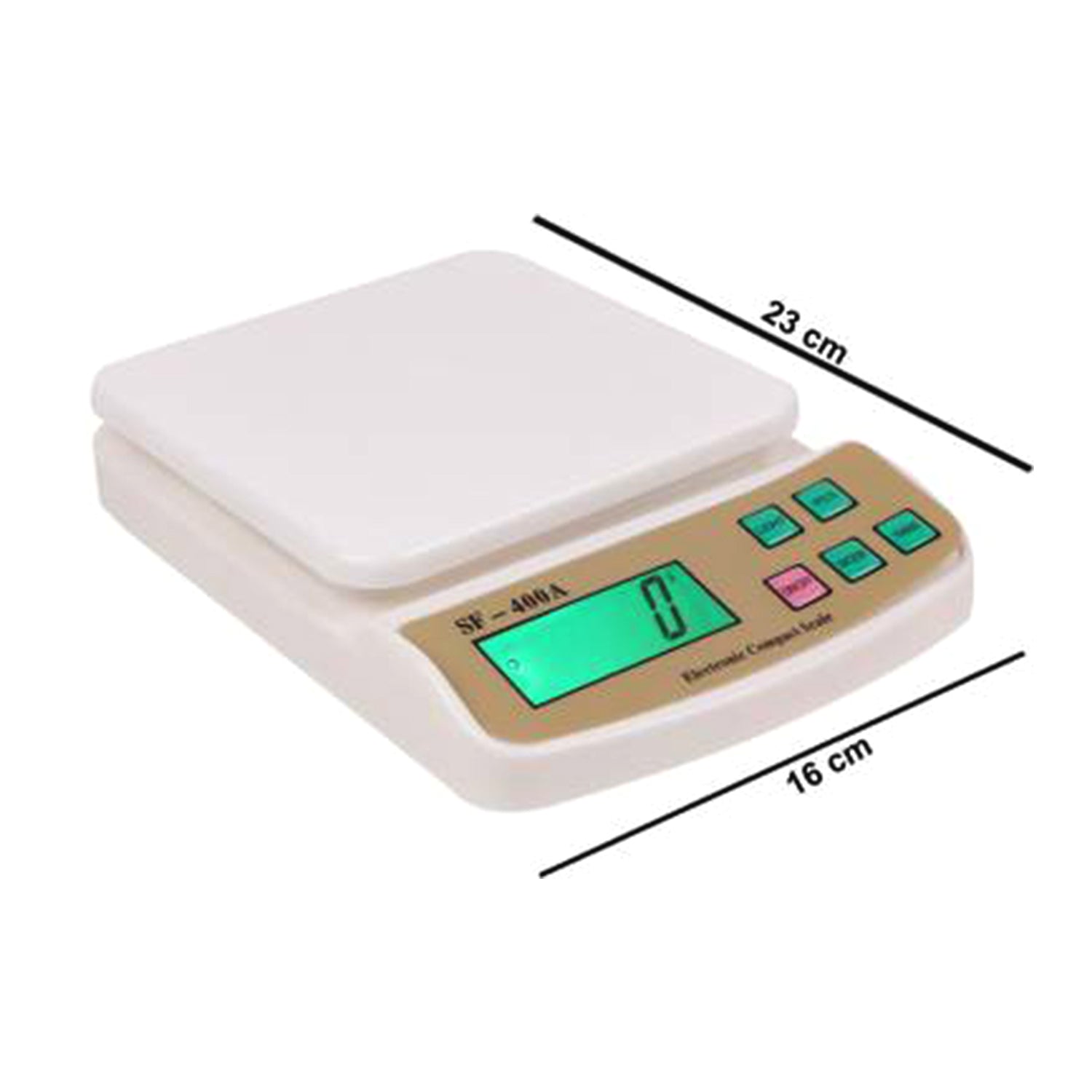 1610 Digital Multi-Purpose Kitchen Weighing Scale (SF400A) DeoDap