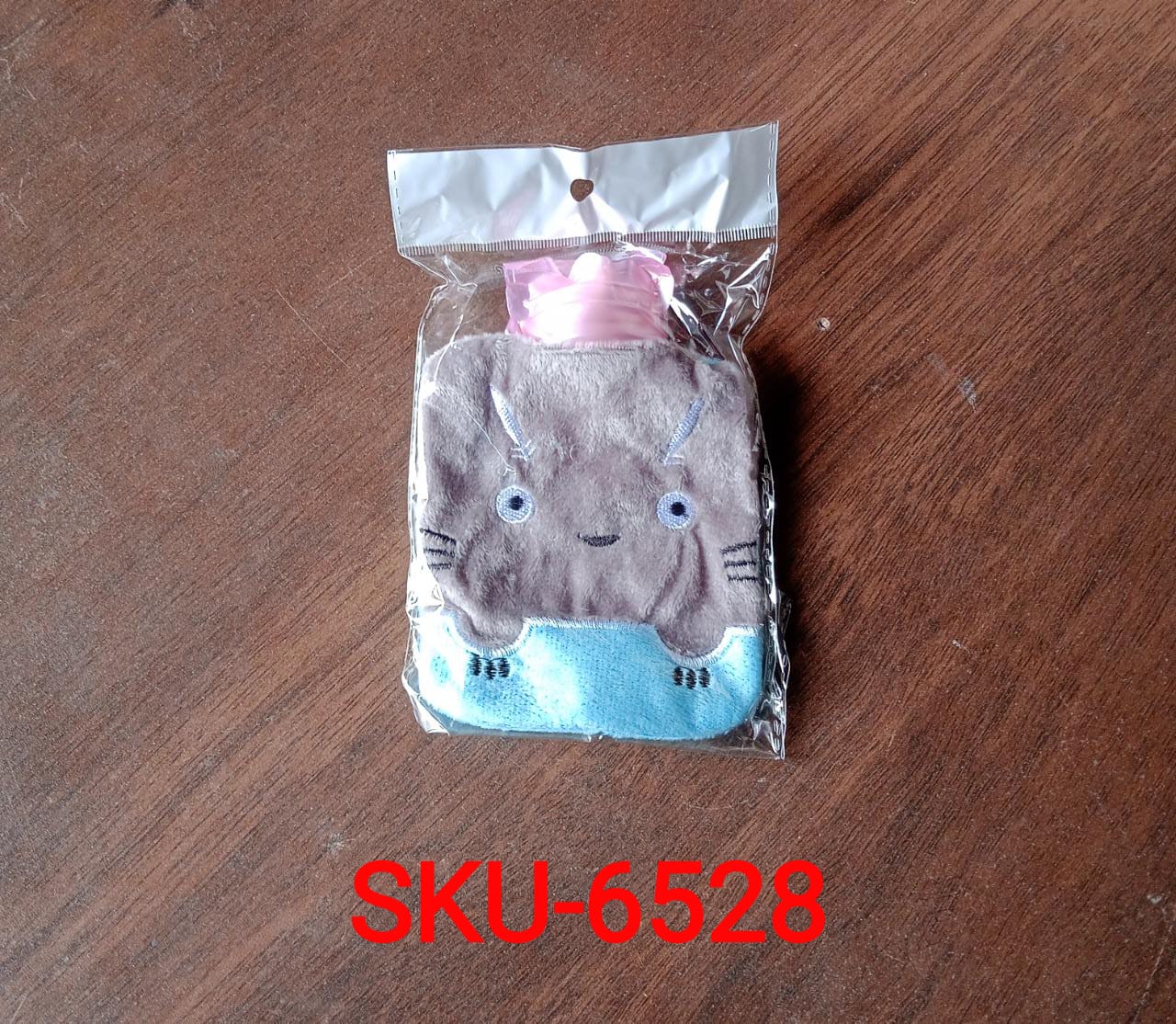 6528 Grey Cat Print small Hot Water Bag with Cover for Pain Relief, Neck, Shoulder Pain and Hand, Feet Warmer, Menstrual Cramps. DeoDap