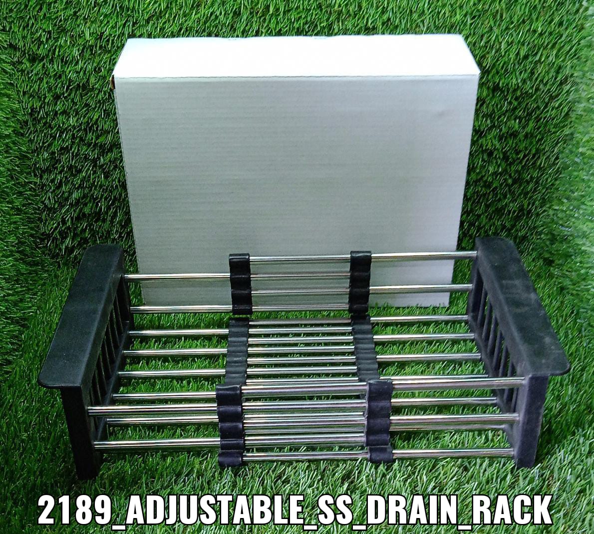 2189 Stainless Steel Expandable Kitchen Sink Dish Drainer DeoDap